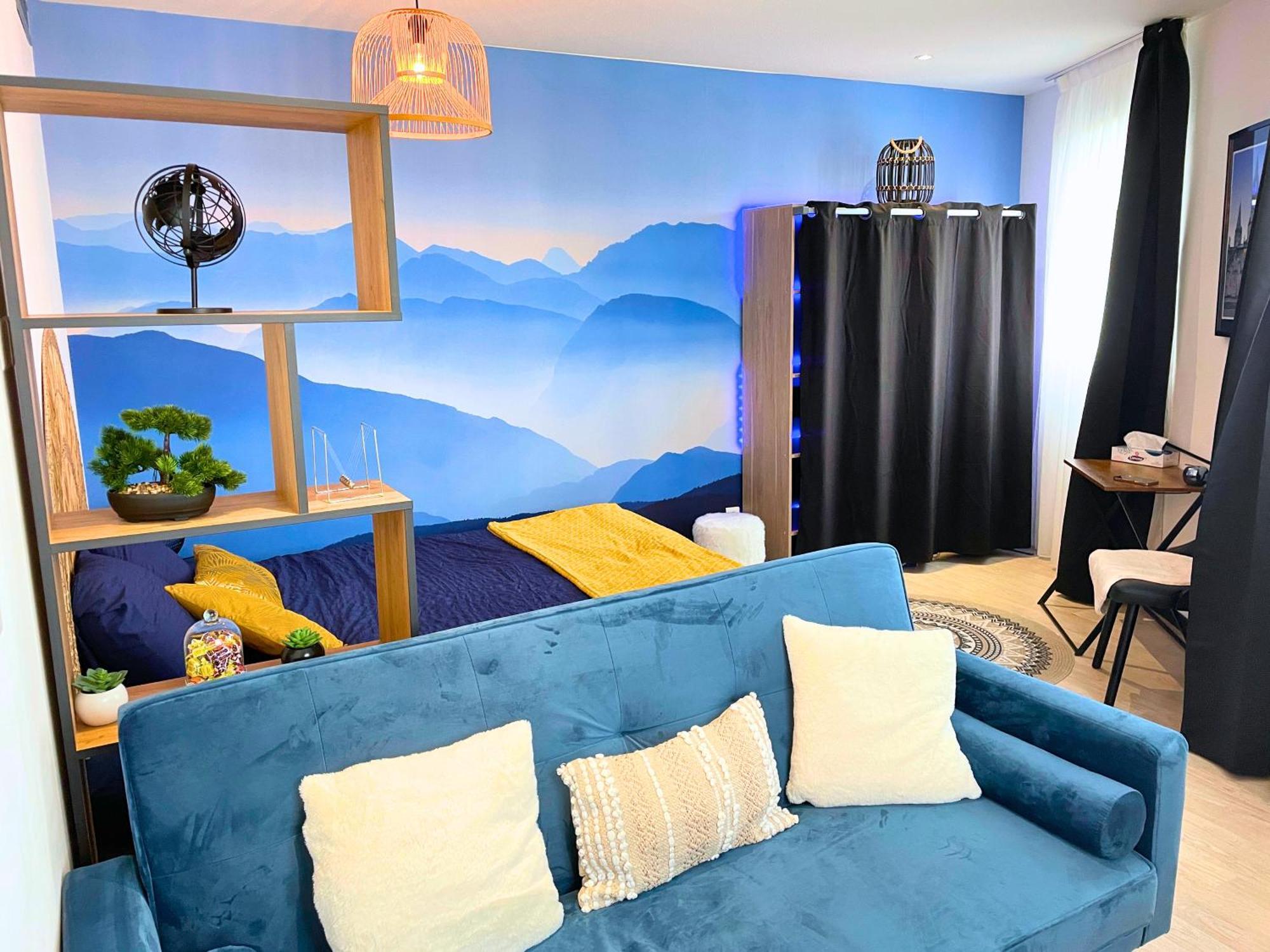 L'Ecrin Studio Equipe Avec Vue Panoramique Лурд Екстериор снимка